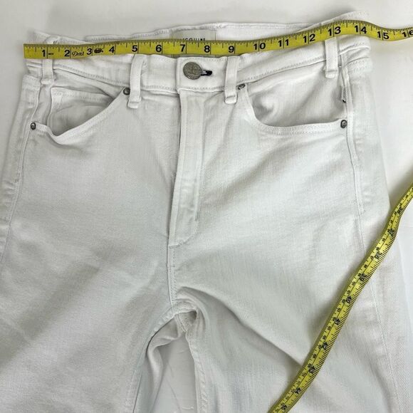 Anthropologie McGuire Ginsburg Bootcut High Rise White Jeans - Picture 13 of 16